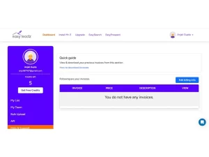 Easyleadz screenshot