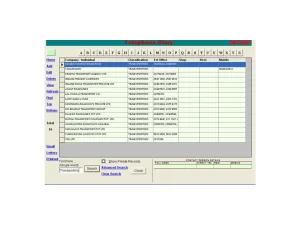 Telephone Diary screenshot