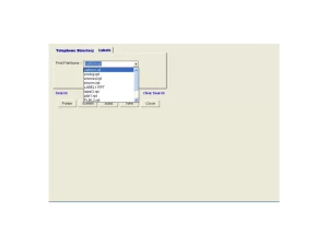Telephone Diary screenshot
