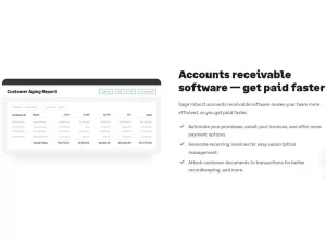 Sage Intacct screenshot