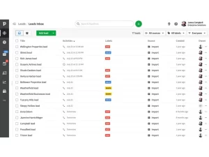 Pipedrive CRM screenshot