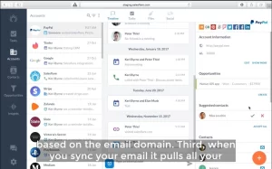 Salesflare screenshot
