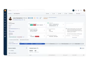 Freshsales CRM screenshot