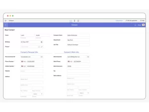 Zoho Contact Manager screenshot
